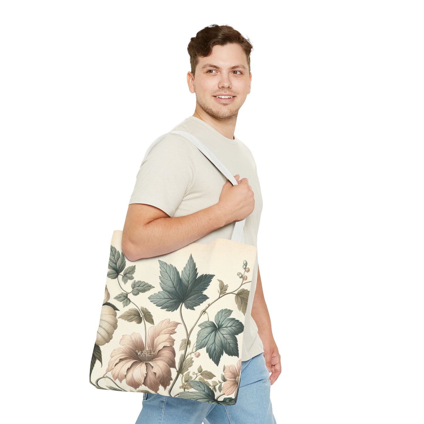 Leaf & Loom Victorian Ivy Tote Bag