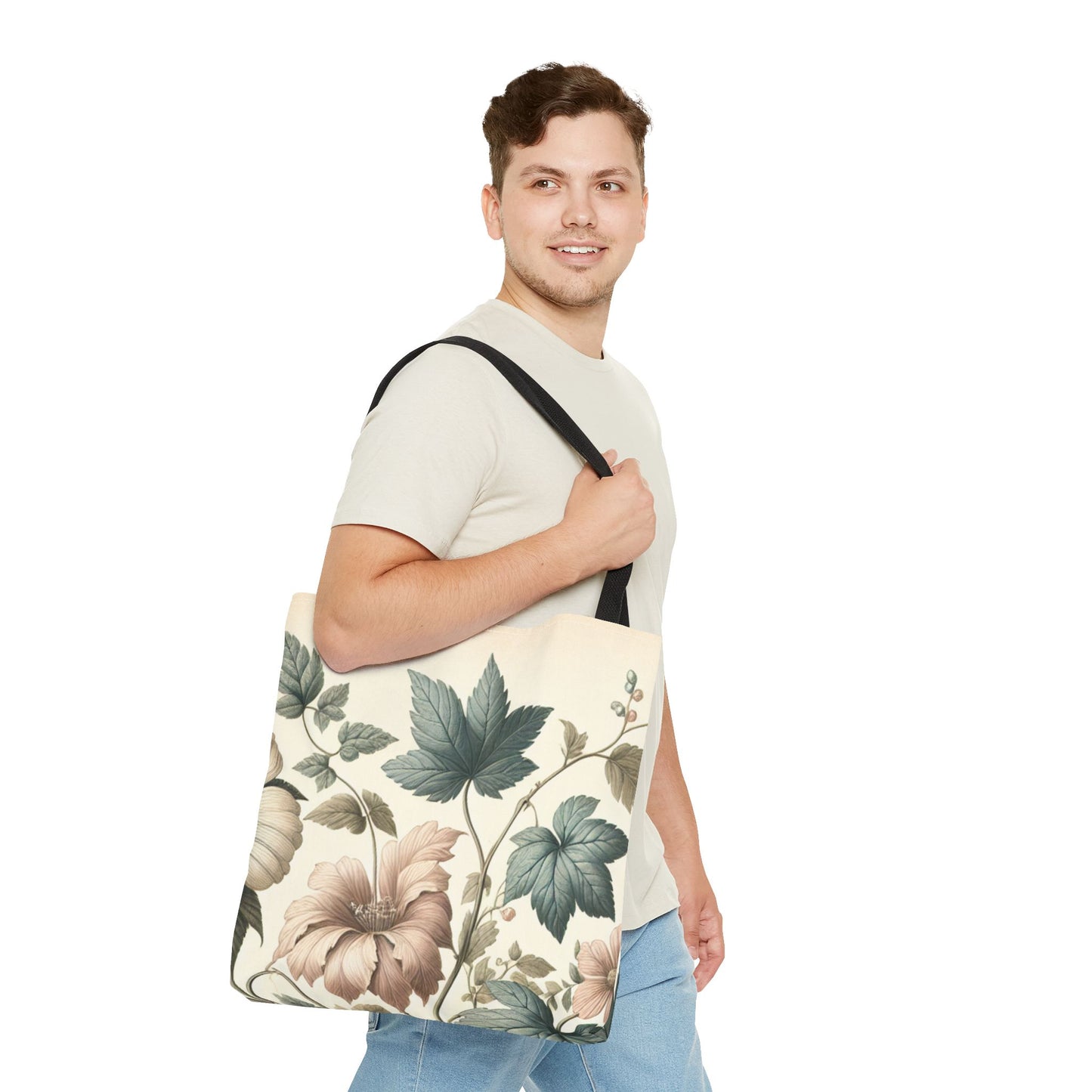 Leaf & Loom Victorian Ivy Tote Bag