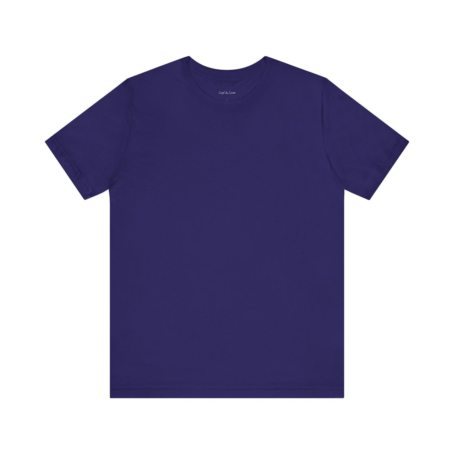 Sustainable Basics: Unisex Jersey Short Sleeve Tee (Various Colors)