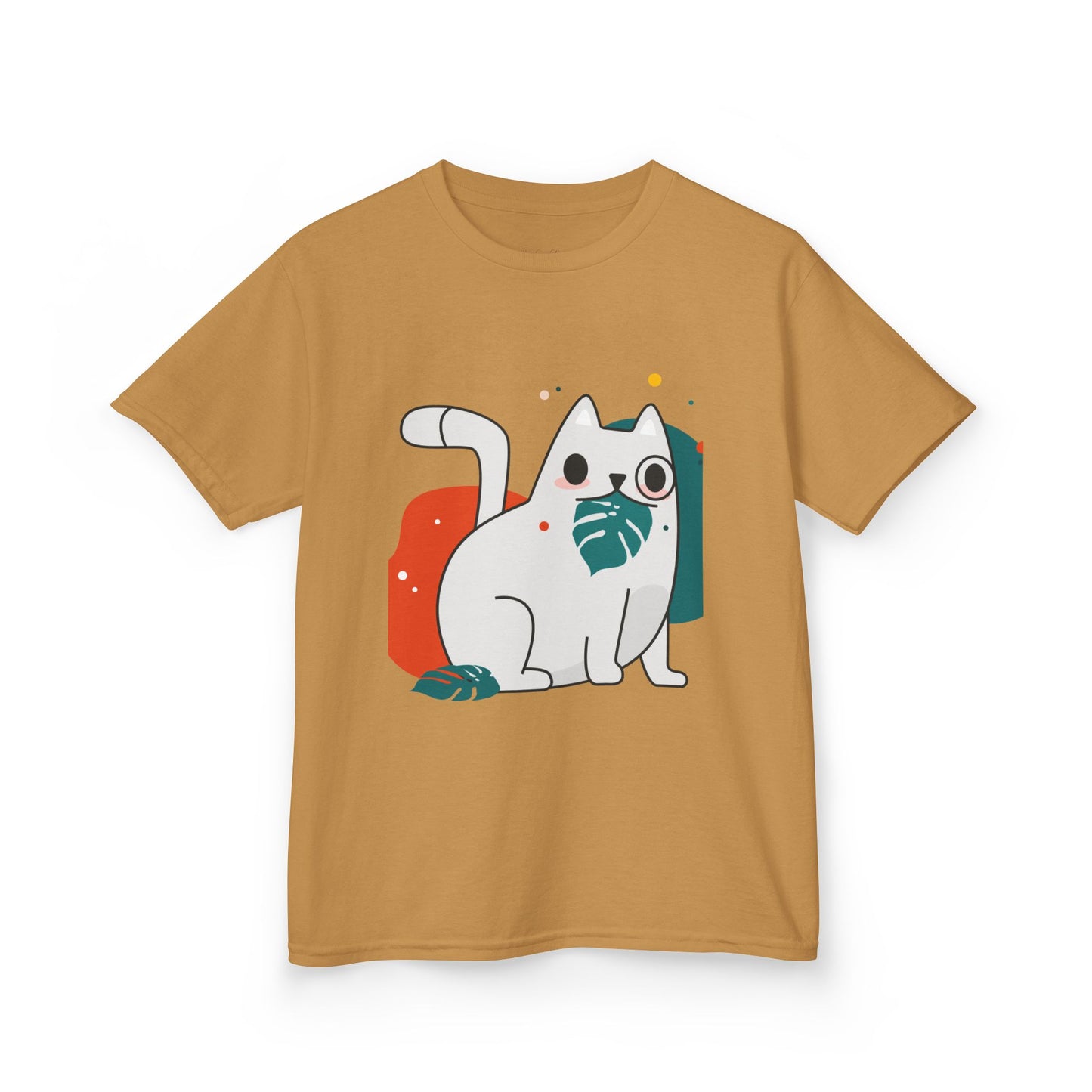 Kids Tee -"Meowstera Feast"