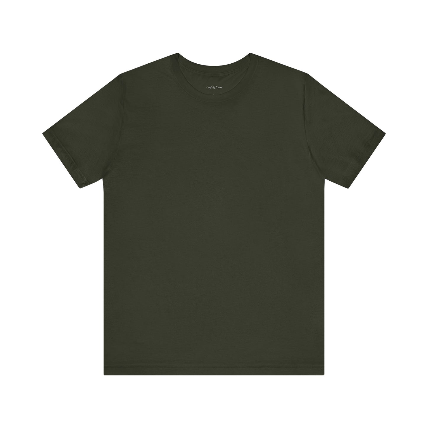 Sustainable Basics: Unisex Jersey Short Sleeve Tee (Various Colors)