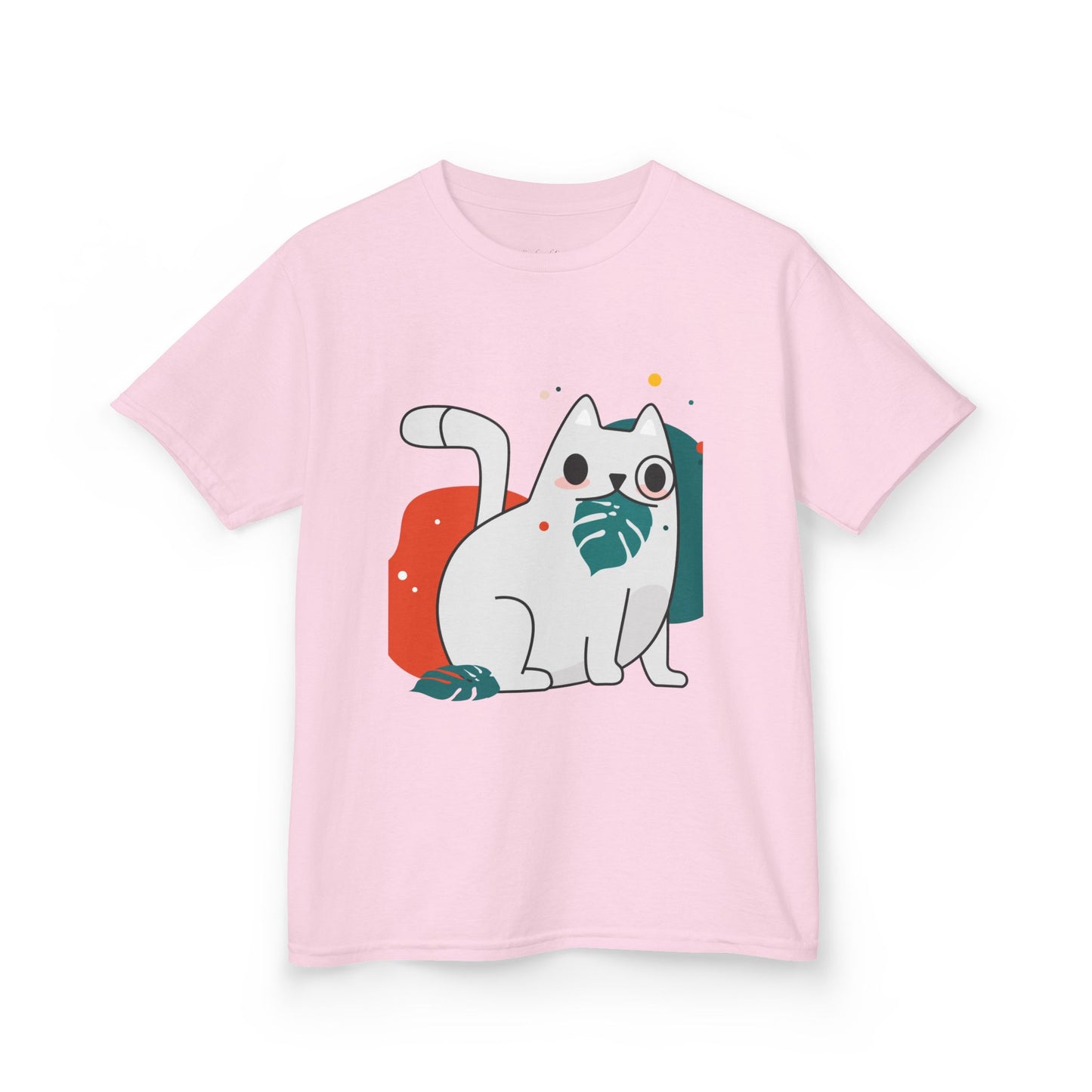 Kids Tee -"Meowstera Feast"