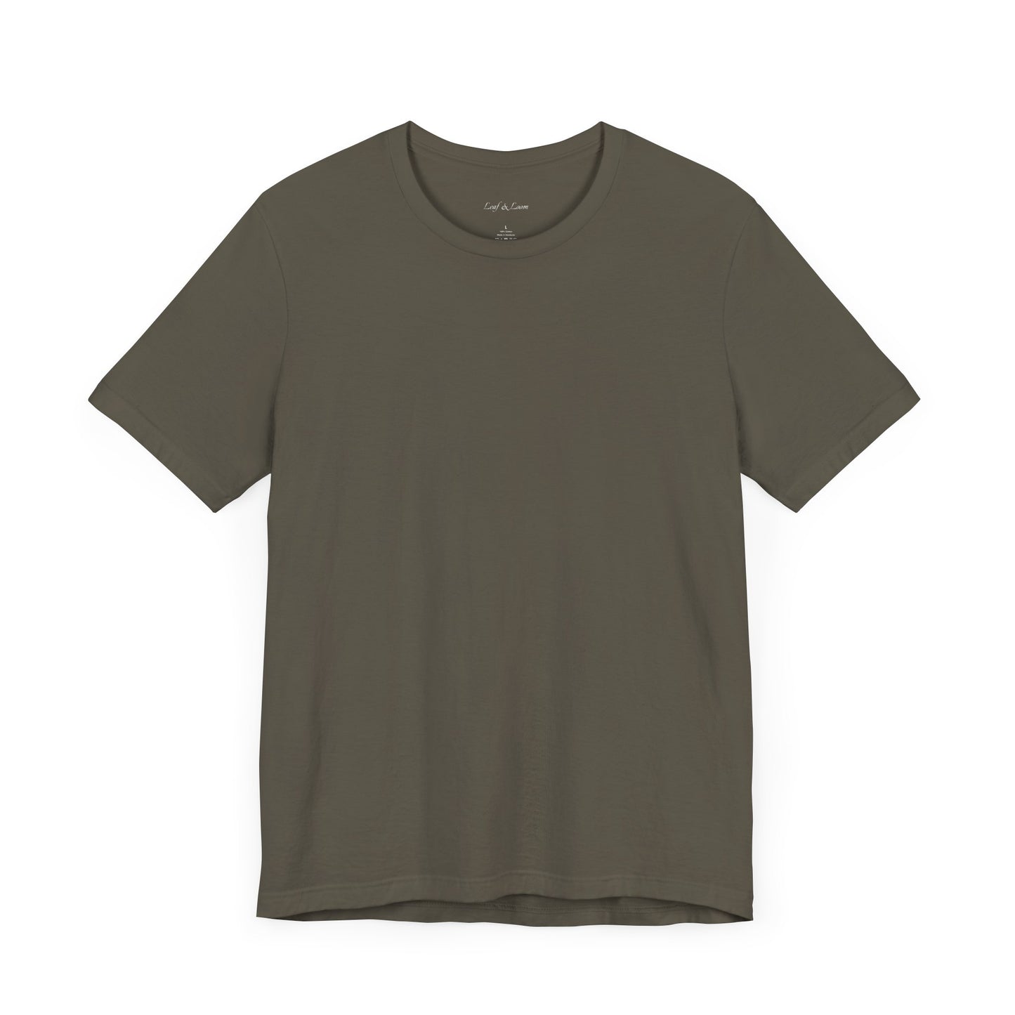 Sustainable Basics: Unisex Jersey Short Sleeve Tee (Various Colors)