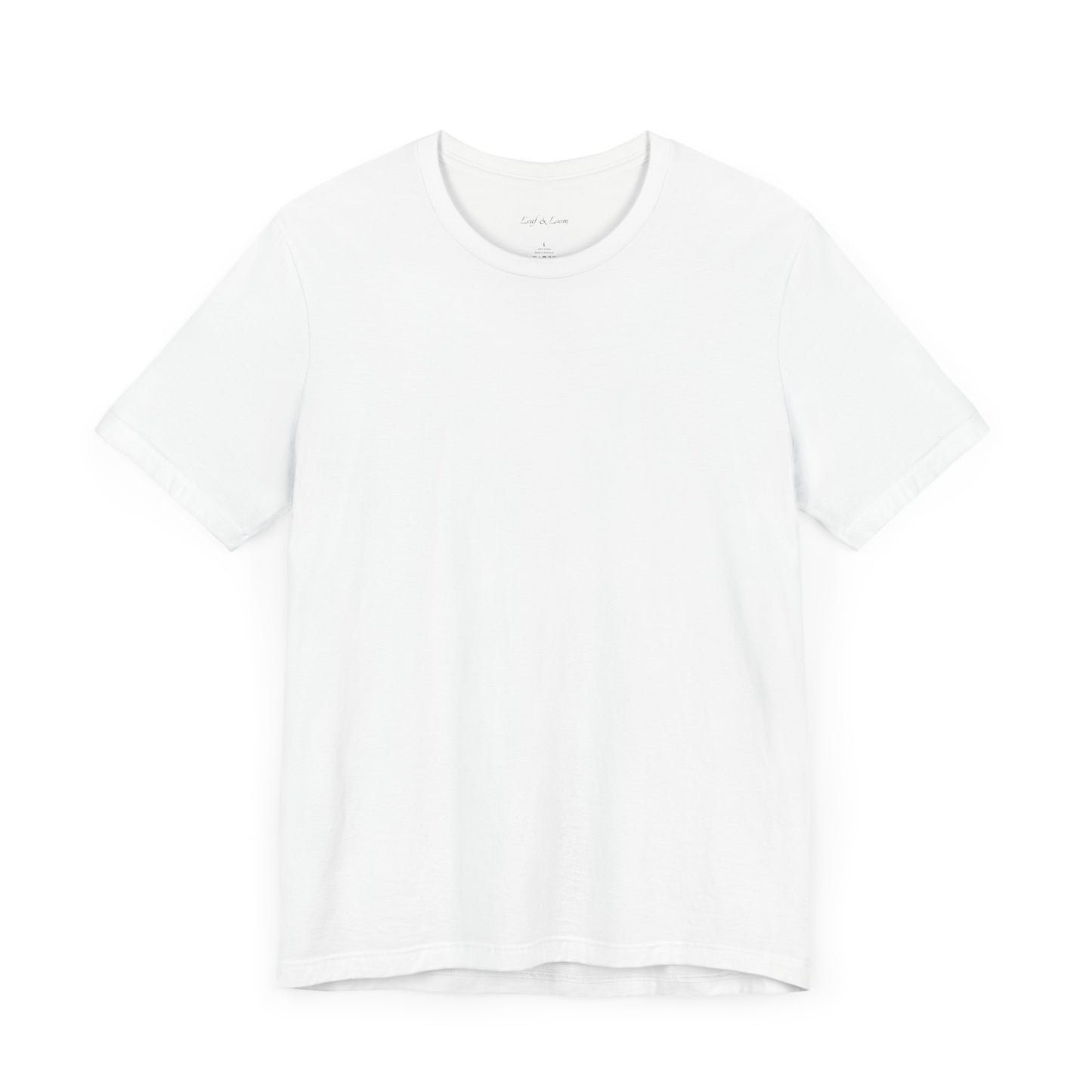 Sustainable Basics: Unisex Jersey Short Sleeve Tee (Various Colors)