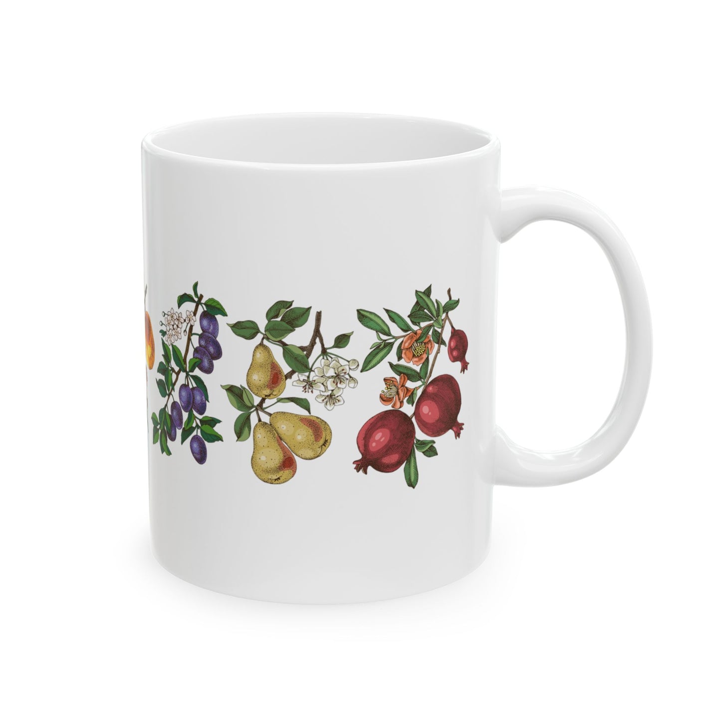 "Fruit Trees" Ceramic Mug, (11oz, 15oz)