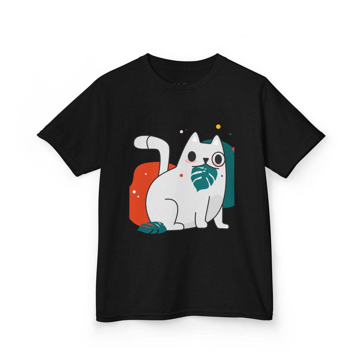 Kids Tee -"Meowstera Feast"