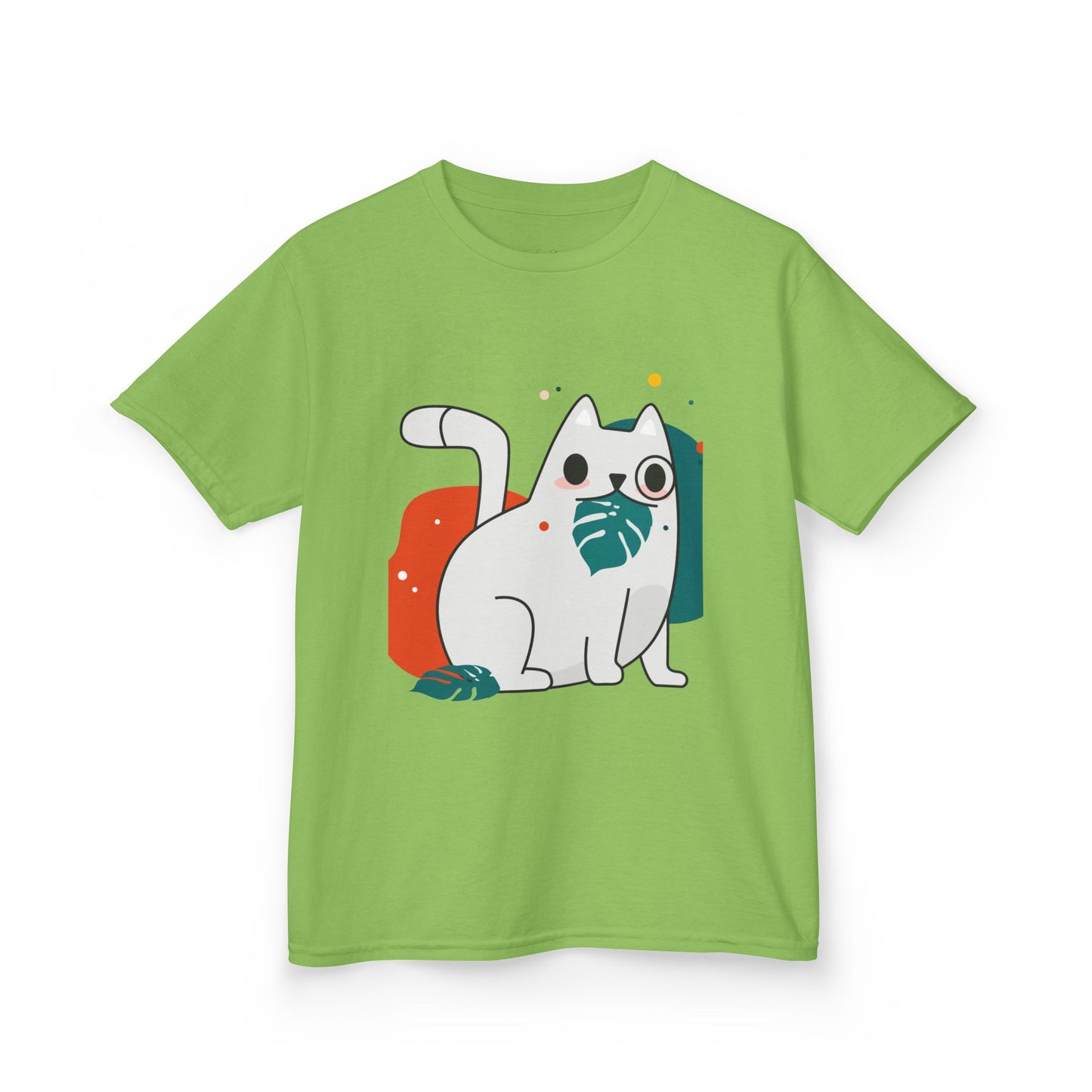 Kids Tee -"Meowstera Feast"