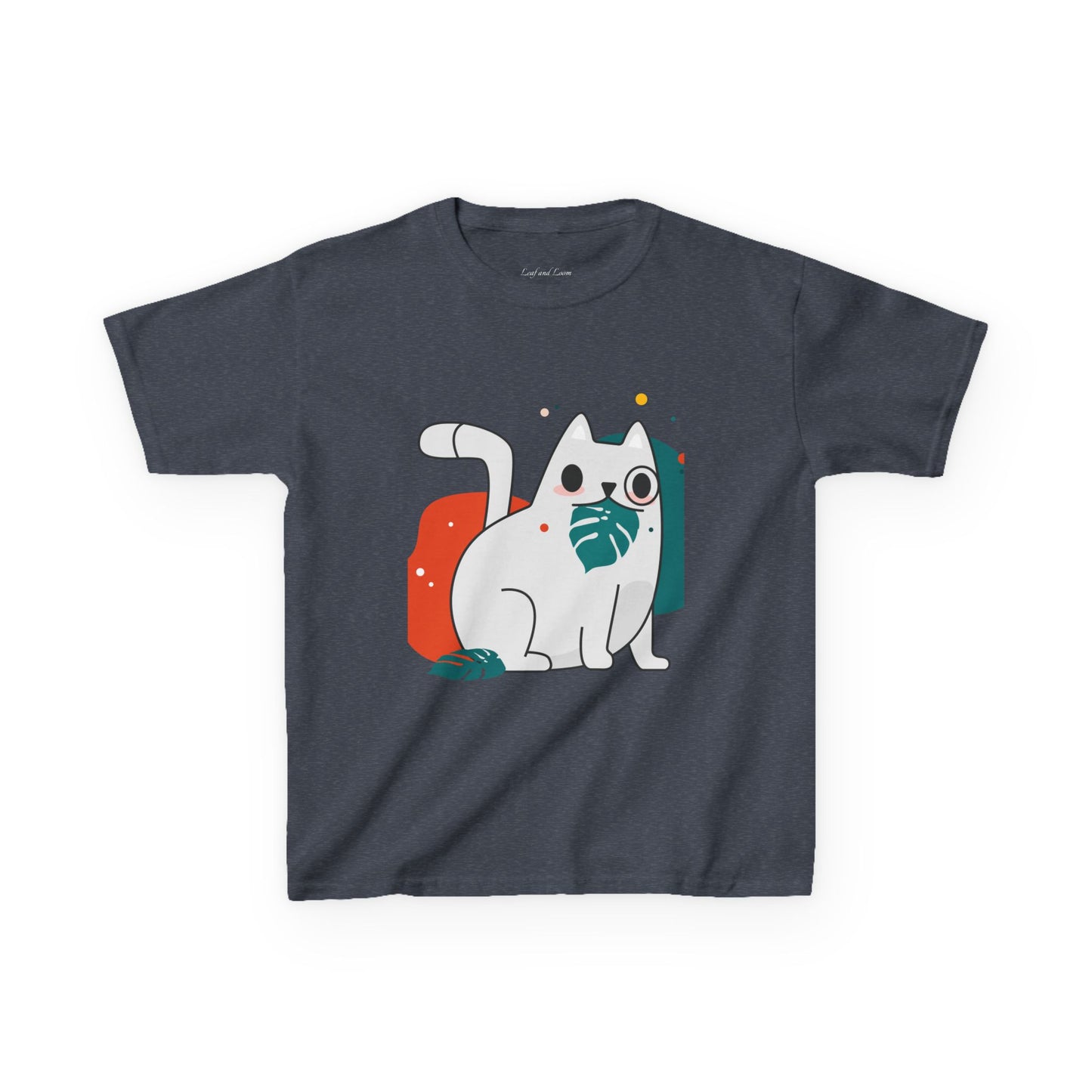 Kids Tee -"Meowstera Feast"