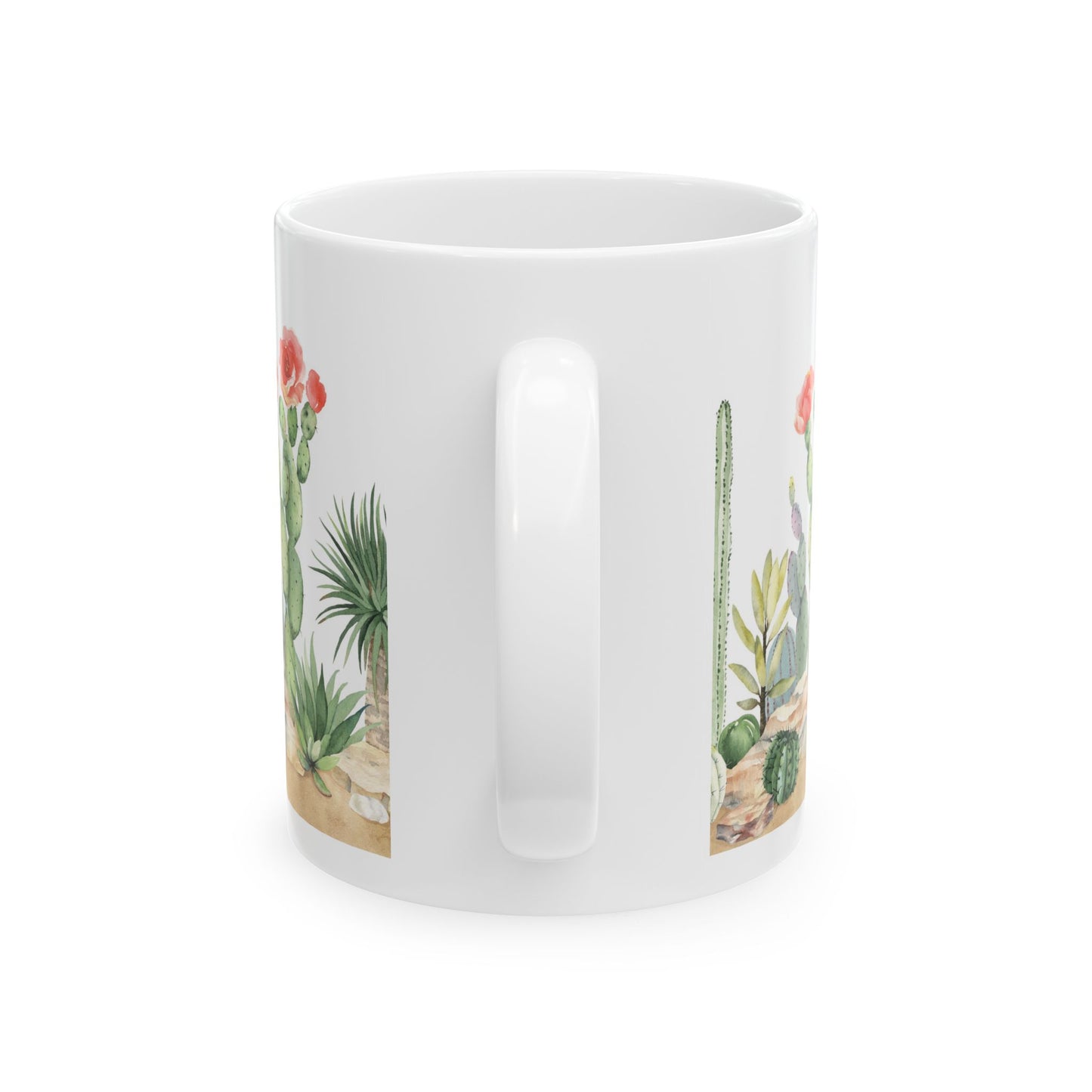 " Gardens of the Mojave" Ceramic Mug, (11oz)