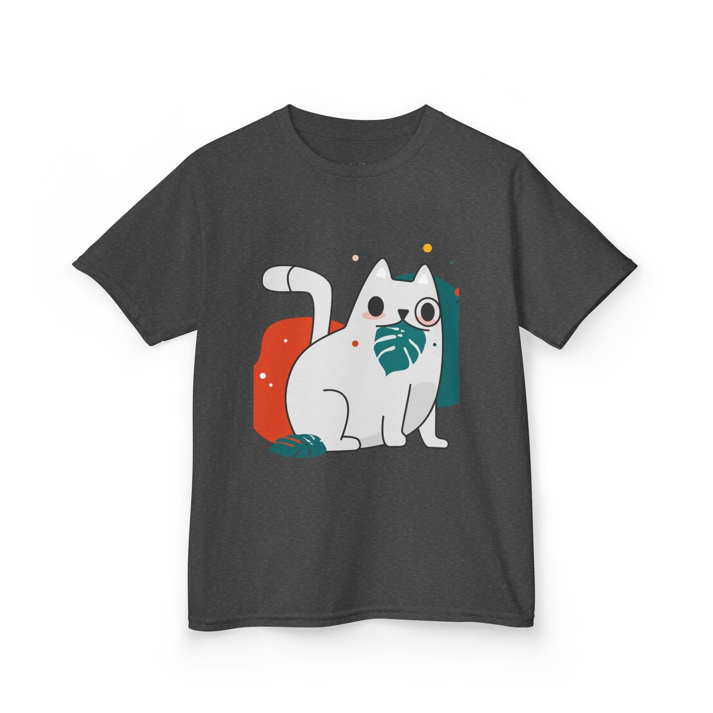 Kids Tee -"Meowstera Feast"