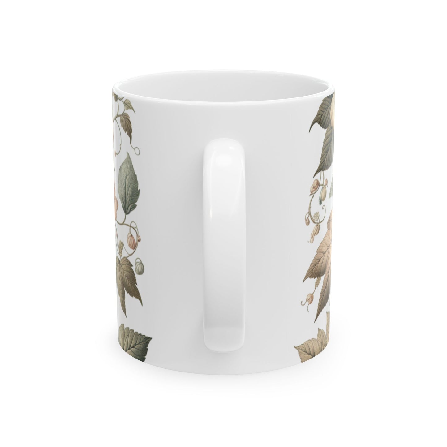 Victorian Ivy Ceramic Mug, (11oz)