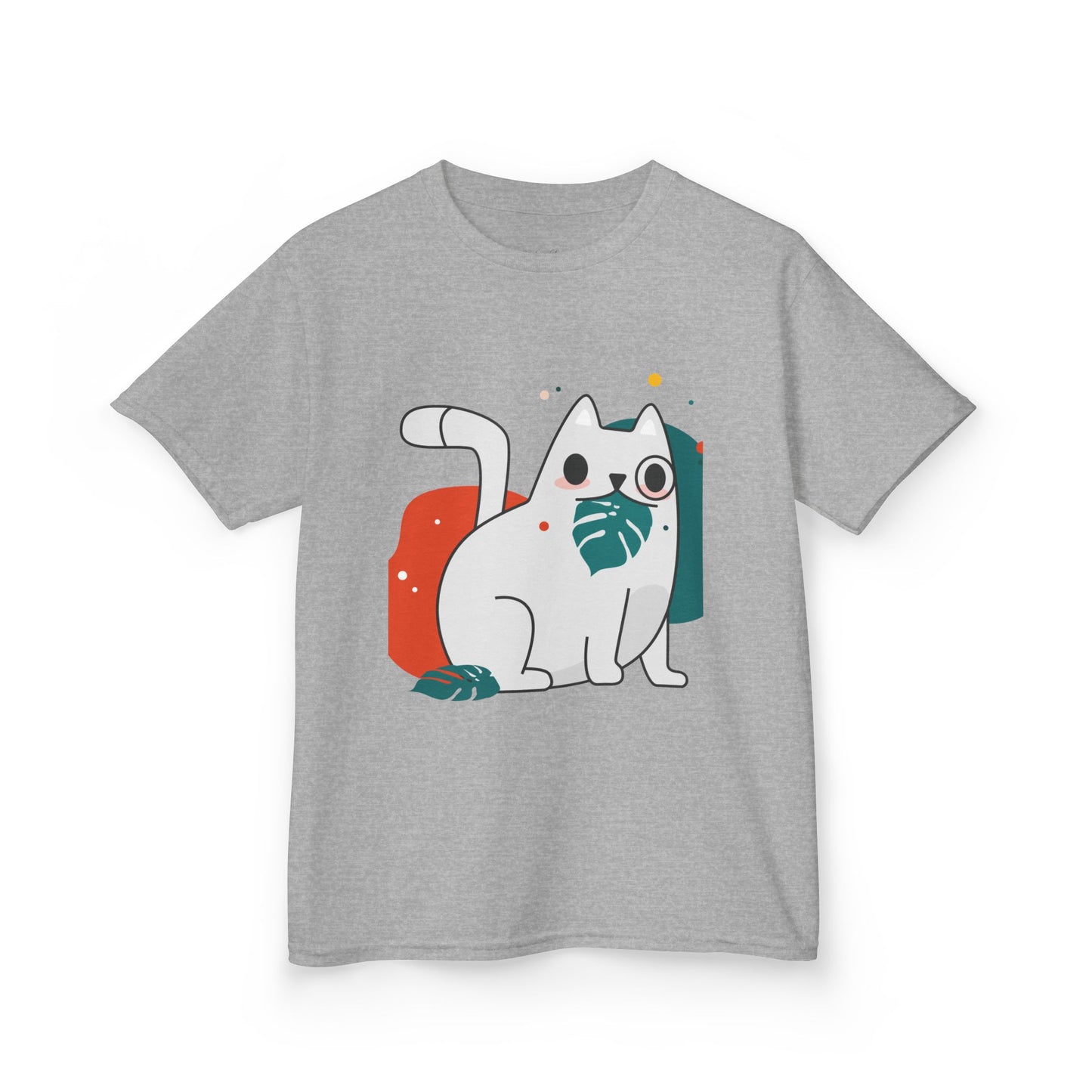 Kids Tee -"Meowstera Feast"