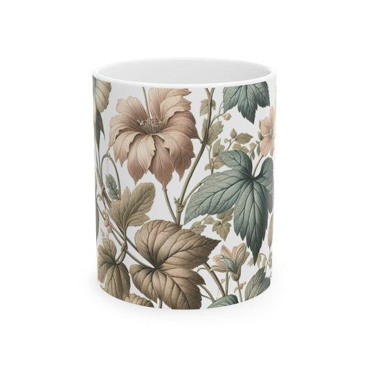 Victorian Ivy Ceramic Mug, (11oz)