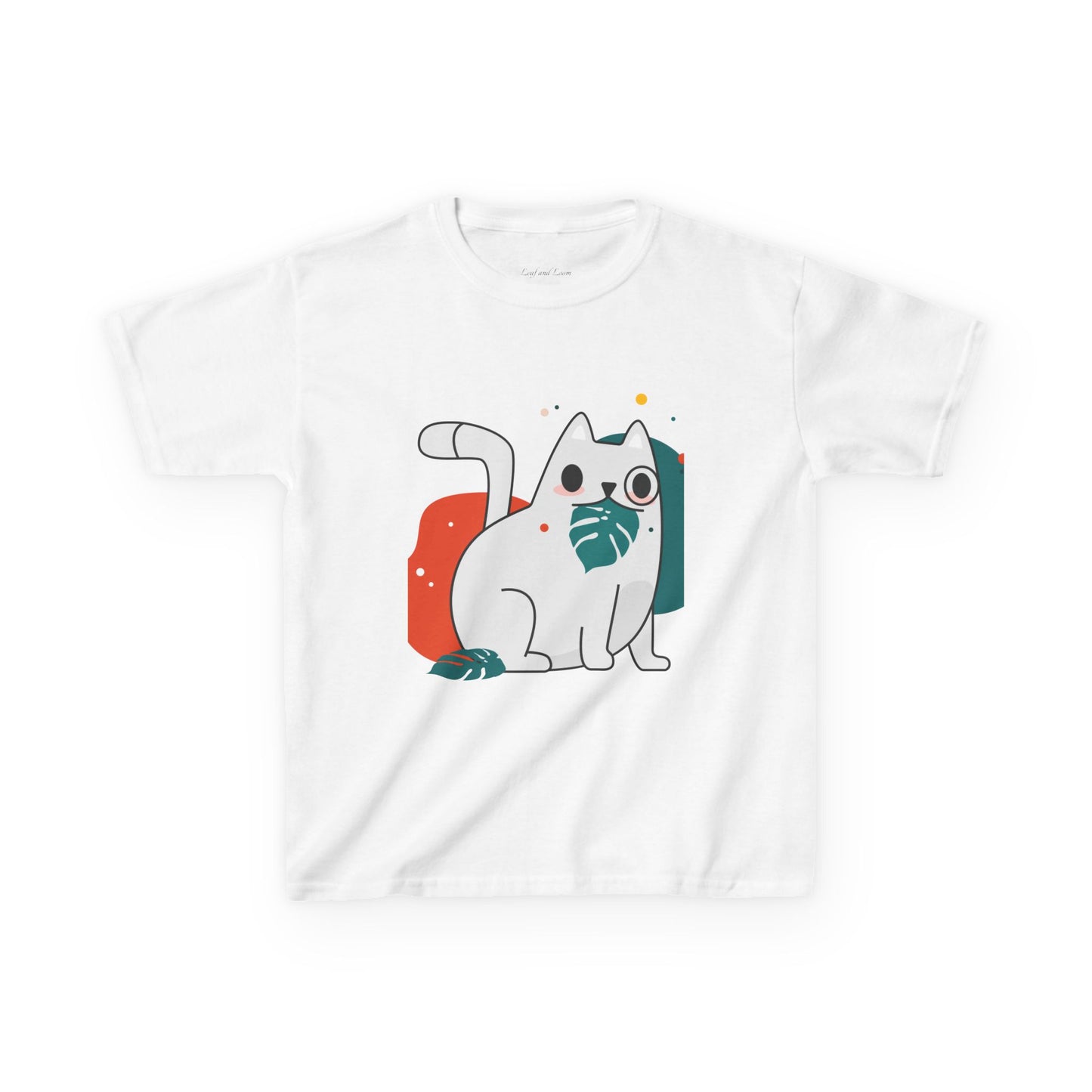 Kids Tee -"Meowstera Feast"