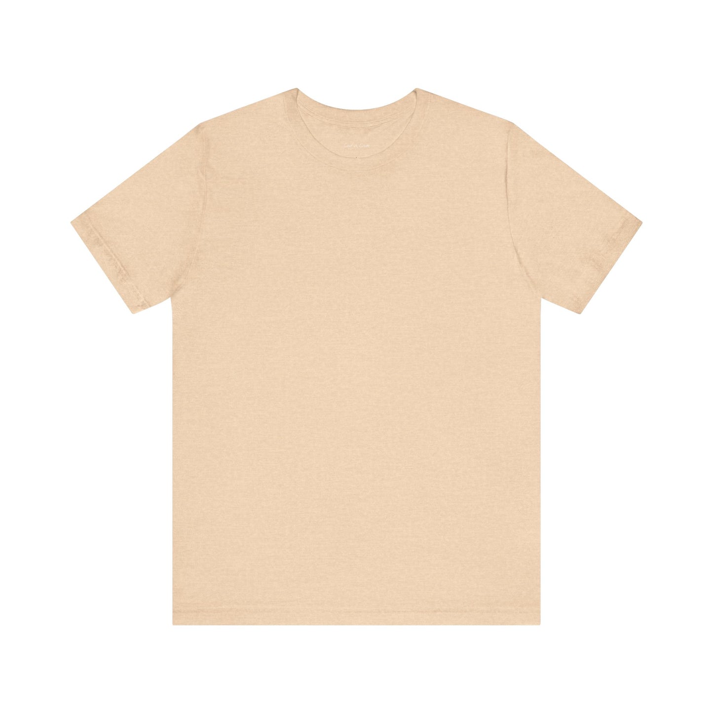 Sustainable Basics: Unisex Jersey Short Sleeve Tee (Various Colors)