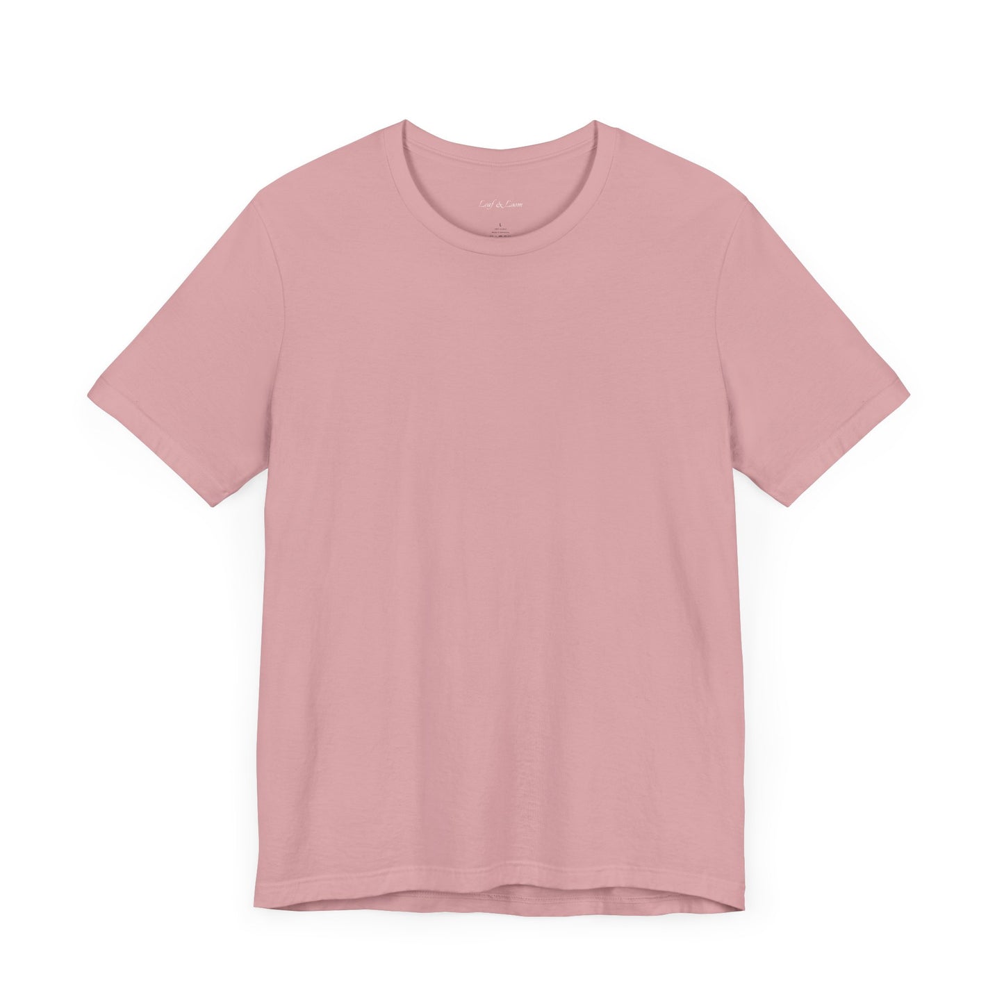 Sustainable Basics: Unisex Jersey Short Sleeve Tee (Various Colors)